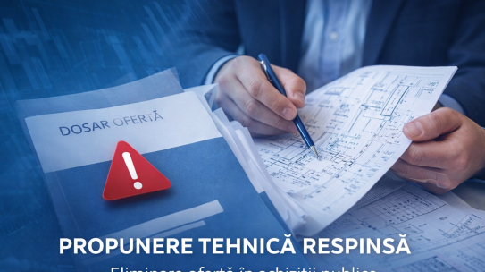 Garanție 100% pentru propunerea tehnică: cum reducem riscul de eliminare în achizițiile publice